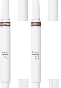 e.l.f. Brow Pencil, Neutral Brown | Waterproof | Long-Lasting | Pack of 2 | Vegan & Cruelty-Free