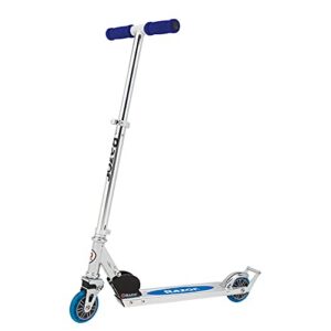 Razor A2 Kick Scooter for Kids – Wheelie Bar, Foldable, Lightweight, Front Vibration Reducing System, Adjustable Height Handlebars