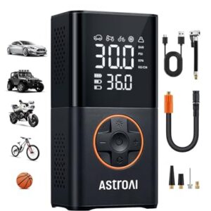 AstroAI L7 Tire Inflator Portable Air Compressor,150 PSI Cordless Bike Pump