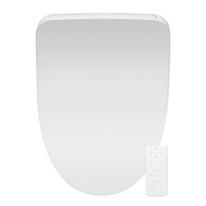 Bio Bidet BB1200 Elongated Smart Bidet, Warm Water Wash, Heated Seat & Dryer, App & Remote Control