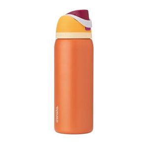 Owala FreeSip Stainless Steel Water Bottle 32 oz Citrus Crush