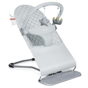 Orzbow Baby Bouncer, Portable Infant Seat for 0-12 Months, Up to 20 lbs