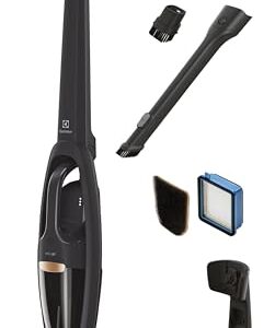 Electrolux WellQ7 Cordless 2-in-1 Vacuum with High Suction Power and 5-Step Filtration System, 50-Minute Run Time, 2 Power Modes, Granite Gray