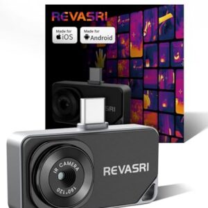 REVASRI Thermal Camera for iPhone and Android, 320×240 Super IR Resolution