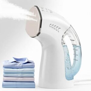 Handheld Travel Steamer for Clothes with Removable Tank,Cool Touch, No Burn