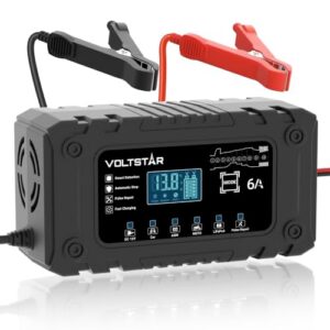 Car Battery Charger Trickle Charger 12V 6A Automatic Battery Maintainer