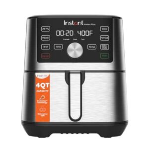 Instant Pot Vortex Plus Mini 4 Qt 6-in-1 Air Fryer, Stainless Steel