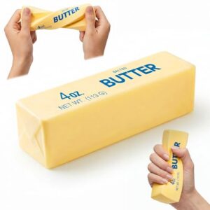 Butter Squishy Toys, Slow Rising Stress Relief Squishies, Soft PU Cream Scented Sensory Fidget Toys for Kids & Adults, Home & Desk Decor, Party Favors & Gifts