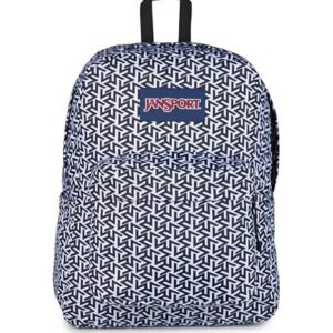 JanSport SuperBreak Plus Backpack – 15 Inch Laptop Sleeve, Team Colors White