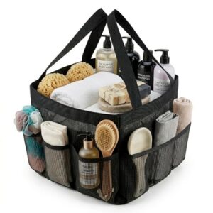 Kusrul Mesh Shower Caddy Portable, Quick Dry Hanging Shower Tote Bag