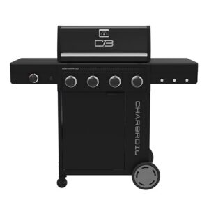 Charbroil Performance Series 4-Burner Gas Grill Cabinet with Side Burner, Black - 463253925