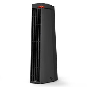 Vornado Rise 20H (2026) Whole Room Tower Heater, 3 Heat Settings, Black