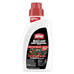 Ortho BugClear Insect Killer for Lawns & Landscapes Concentrate, 32 fl. oz. | Outdoor Bug Spray Concentrate Kills Mosquitoes, Ants, Spiders, Fleas, Ticks, and More