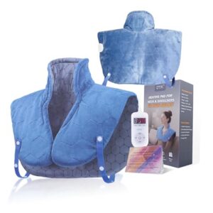 Nalax 30s Fast Heating Pad for Neck and Shoulders and Upper Back, Max 159℉