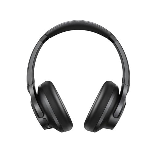 soundcore by Anker Q20i Hybrid Active Noise Cancelling Headphones, Black | Over-Ear, Bluetooth, 40H ANC Playtime, Hi-Res Audio, Big Bass, Transparency Mode, Customize via App, Travel, Home, Office - Image 10