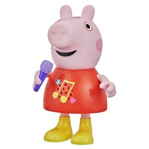 PEPPA PIG Talk & Sing Peppa Doll, Musical Toy with 50+ Sounds, Phrases, and Songs, Preschool Toys, Kids, Ages 3+