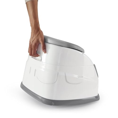 Ingenuity Baby Base 2-in-1 Booster Feeding and Floor Seat with Self-Storing Tray - Night Sky - Image 13