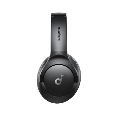 soundcore by Anker Q20i Hybrid Active Noise Cancelling Headphones, Black | Over-Ear, Bluetooth, 40H ANC Playtime, Hi-Res Audio, Big Bass, Transparency Mode, Customize via App, Travel, Home, Office - Image 11