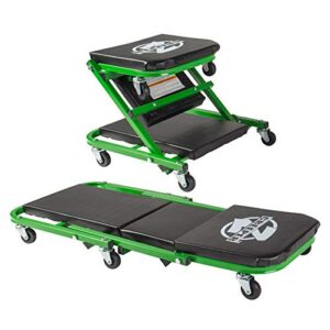 Pro-LifT Mechanic Creeper | Color Black/Green, Model C-2036DG