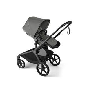 Bugaboo Kangaroo Single-to-Double Stroller, Car Seat Compatible - Moon Grey | 20+ configurations, all-wheel suspension, XL basket, for baby and toddler