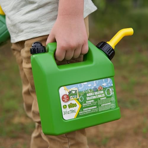 John Deere Bubble Leaf Blower - 24 oz Refill, Bubble Machine - Ages 3+ - Image 6