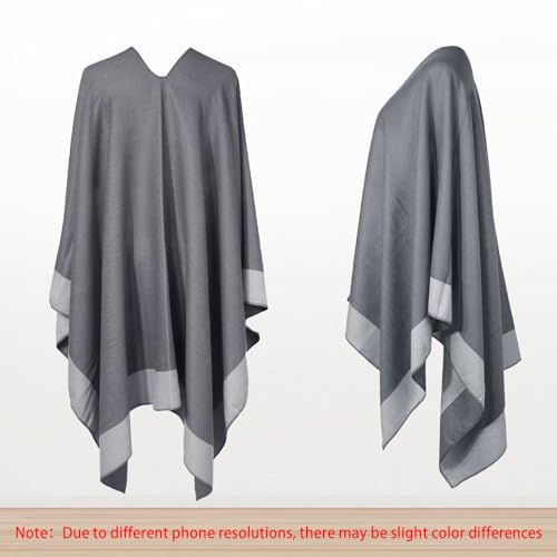 Qlauca Womens Pashmina Shawls and Wraps Winter Warm Oversized Blanket Scarf | Open Front Poncho,Jacquard Big Long Scarf Cape ,Casual Shawl for Fall - Image 2