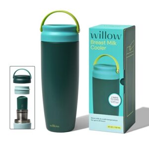 Willow 25oz Portable Breastmilk Cooler - Stainless Steel - Juniper