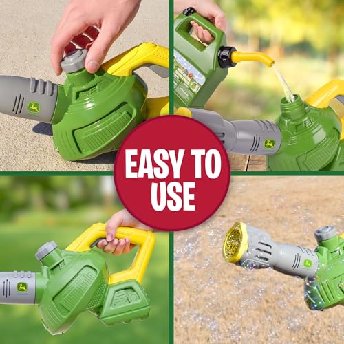 John Deere Bubble Leaf Blower - 24 oz Refill, Bubble Machine - Ages 3+ - Image 4